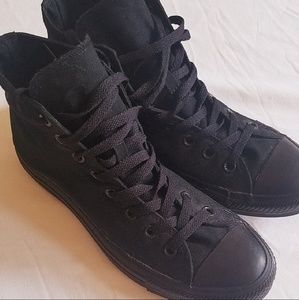 Black High Top Converses